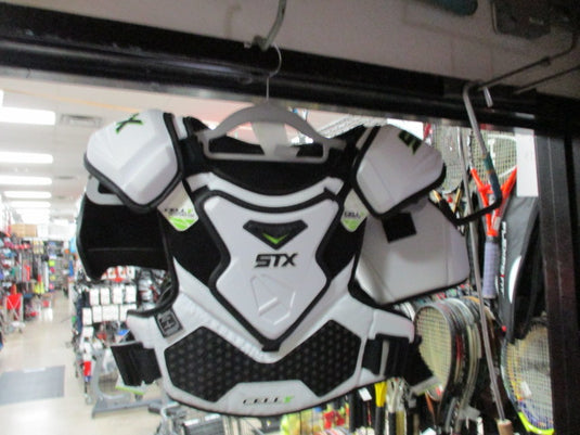 Used STX Cell V Lacrosse Shoulder Pads Size Large