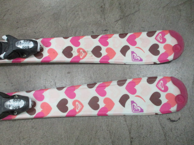 Load image into Gallery viewer, Used Roxy 110cm Junior Skis w/ Rossignol Comp J Bindings
