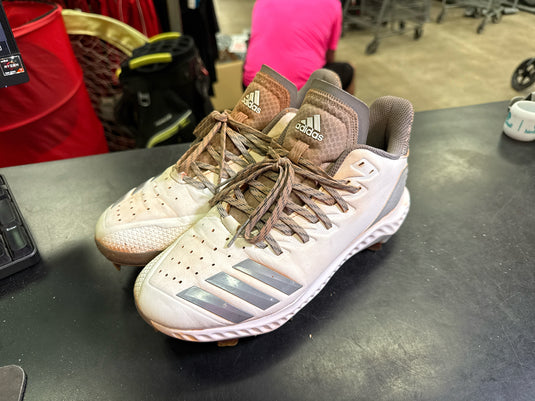 Used Adidas Bounce Metal Softball Cleats Size 8.5