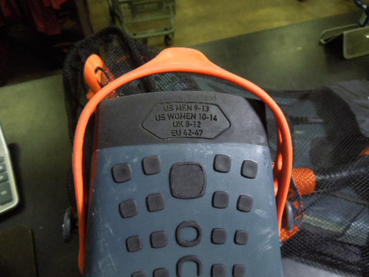 Used Oceanic Snorkel Starter Set with Carry Bag Fin Size M9-13