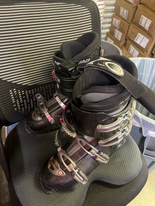 used Head EZ on ski boots size 7.5