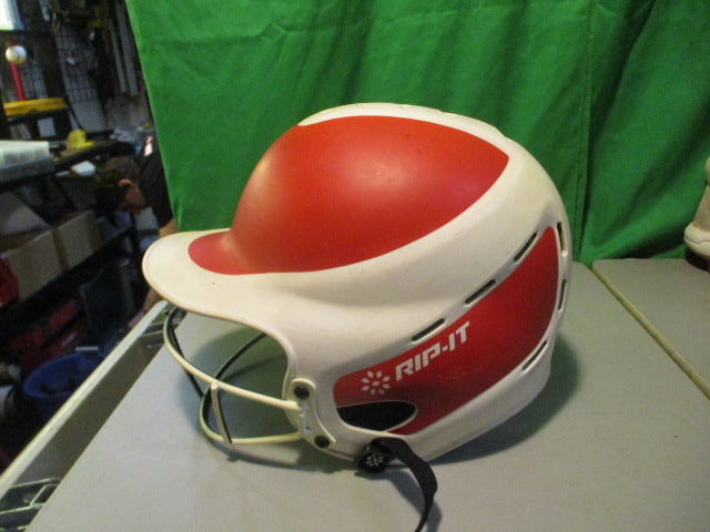 Load image into Gallery viewer, Used Rip-It Size 6- 6 7/8 Batting Helmet W/ Facemask
