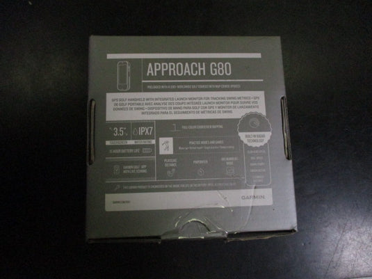 Used Garmin G80 Golf Launch Monitor with Original Box and Accessories