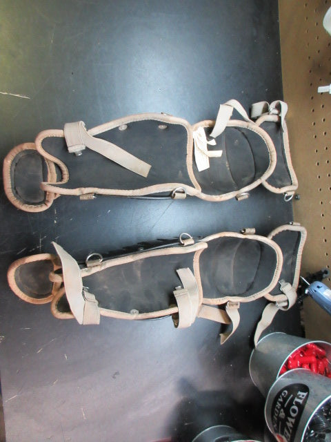 Load image into Gallery viewer, Used All-Star Catchers Shin Guards - Youth

