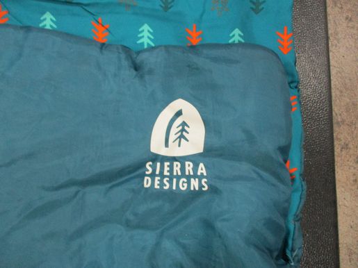Used Sierra Designs Sun Dance Kids Sleeping Bag 40 deg