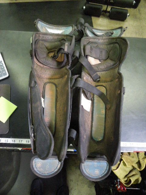 Used Easton Jen S. The Very Best Catcher Shin Guards Size Large