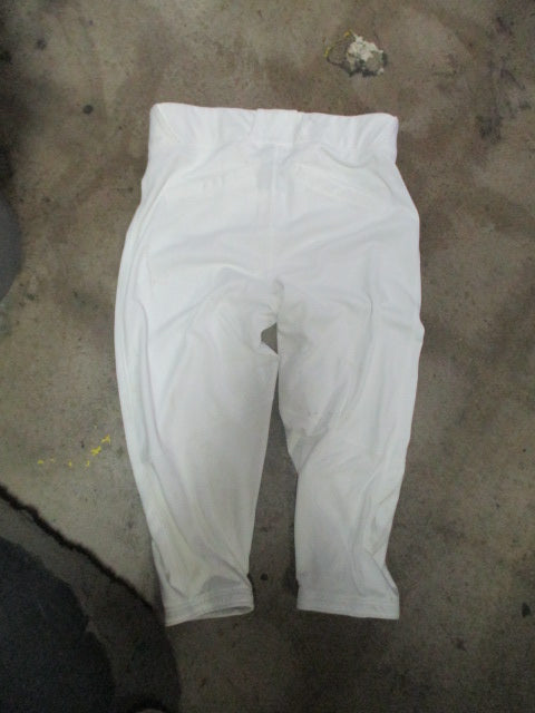 Load image into Gallery viewer, Used Nike Team Baseball Pants Elastic Bottom White Size Small
