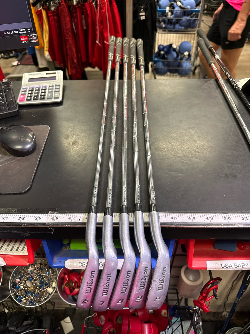 Load image into Gallery viewer, Used Wilson Ultra 5 pc Right Hand Iron Set 6-9i and Pw
