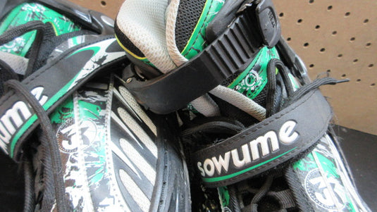 Used Sowume Adjustable Inline Roller Skates - Size 7