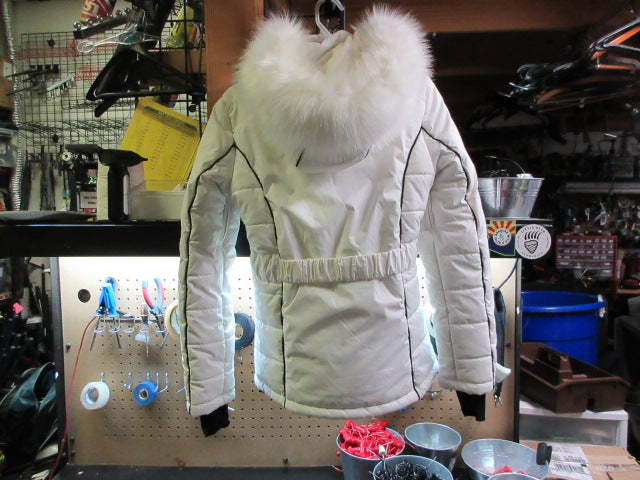 Load image into Gallery viewer, Used Top Shop Snow Winter Snow Jacket W/ Belt - Size 6
