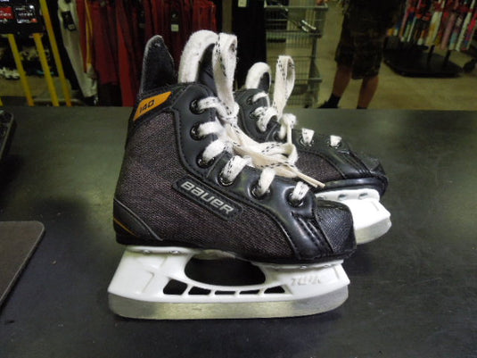 Used Bauer Supreme 140 Youth Hockey Skates Size Y08