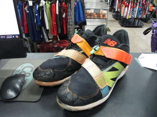 Used New Balance Metal Cleats Size 11 - Has Wear