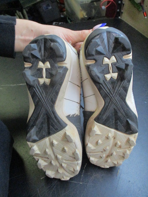 Used Under Armour Youth Harper 7 Mid RM Baseball Cleats - Size Youth 3.5