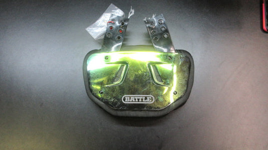 Used Battle Football Back Plate