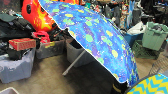 Used Beach Umbrella With Sand Anchor