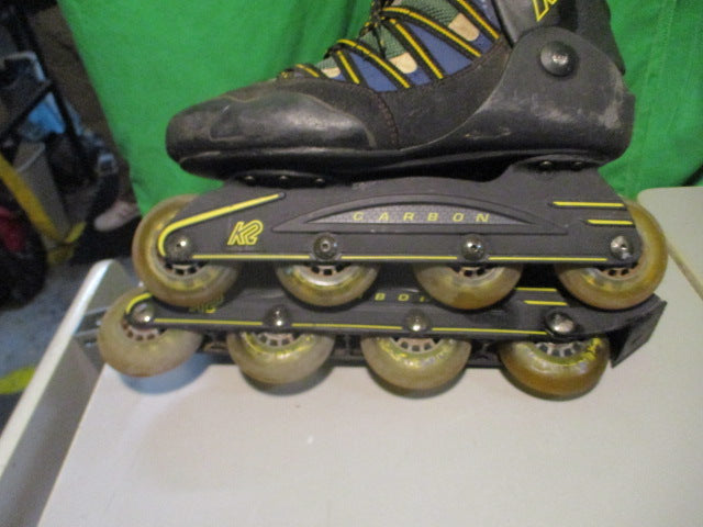 Load image into Gallery viewer, Used K2 Flight 76 Size 10.5 Inline Roller Skates
