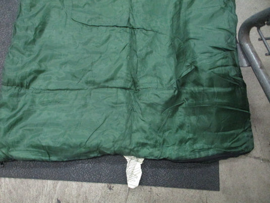 Used Green Large Camping Sleeping Bag