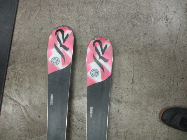 Load image into Gallery viewer, Used K2 Superstitious 153Cm Downhill Skis With Marker Bindings
