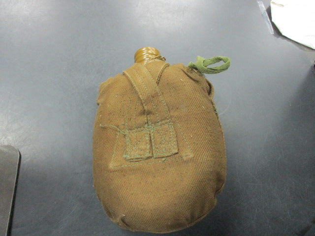 Load image into Gallery viewer, Used Vintage Soviet Russian Army Water Aluminum Flask Canteen Bottle Belt Case
