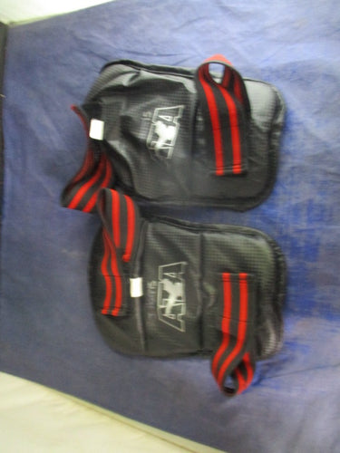 Used ATA Power Vinyl Shin Guards Youth Size Small