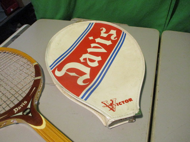 Load image into Gallery viewer, Used Davis Tad Hi-Point 26" Wood Tennis Racquet
