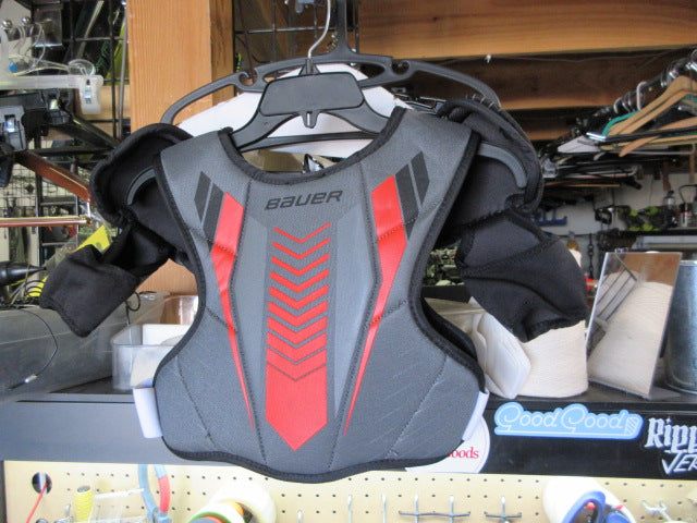 Load image into Gallery viewer, Used Bauer Lil' Sport Hockey Shoulder Pads - Size Youth Small
