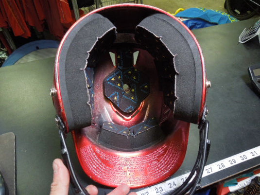 Used Rawlings RCFH Batting Helmet with Face Guard Size 6.5 - 7.5