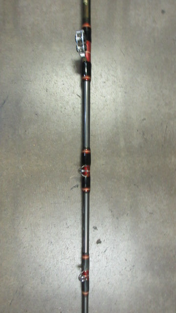 deep sea fish poles Fiblink Saltwater Offshore Fishing Rod 2 Piece Portable Troll fiblink glass rod blanks. Used Penn Senator Deep Sea