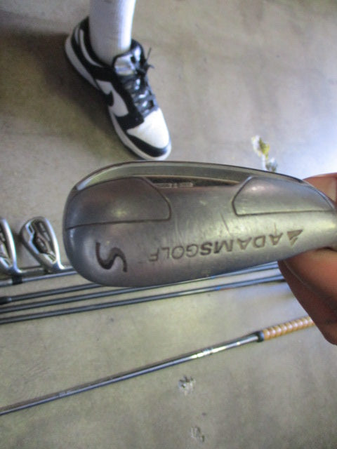 Load image into Gallery viewer, Used Adams Golf A12 OS Iron Hybrid Set 4-9, PW, SW - LH
