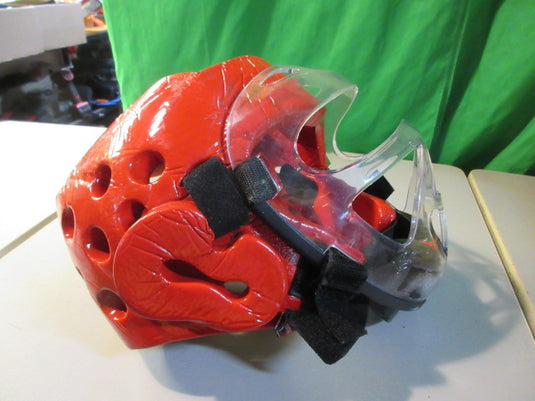 Used ATA Foam Headgear w/ Face Shield (No Size Listed)