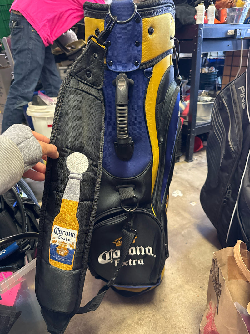 Load image into Gallery viewer, Used Corona Promotional Golf Cart Carry Bag
