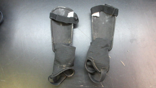 Used Zealony Soccer Shin Guards - Size Medium