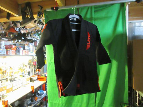 Used Elite Black Karate Gi Size 0