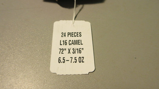American Leather Camel Glove Lace 3/16 x 72