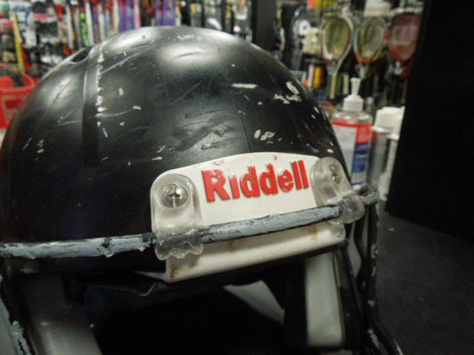 Used Riddell Victor Black Football Helmet 2023 Cert Size S/M
