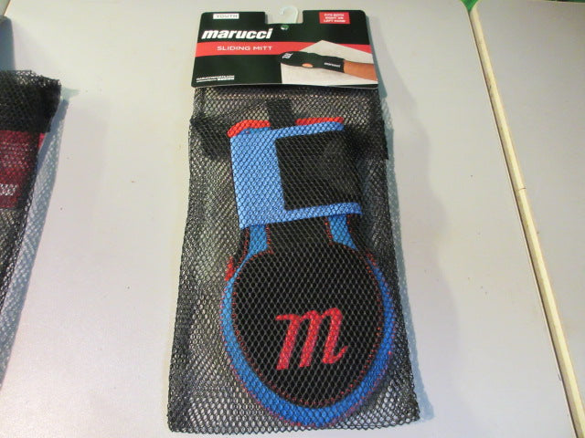 Load image into Gallery viewer, New Marucci Youth Sliding Mitt - Blue/Red
