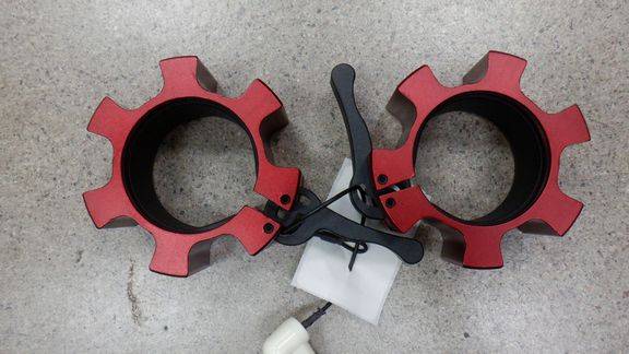 Load image into Gallery viewer, New Aluminum Lock-Jaw Olympic Collars - Set of 2

