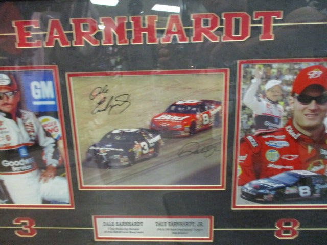 Load image into Gallery viewer, EARNHARDT Dale Senior an Dale JR Authenticated Signed Picture
