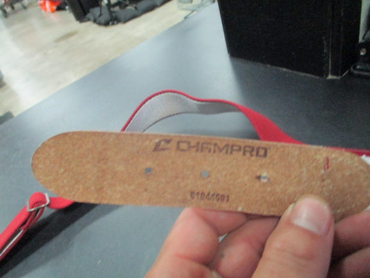 Used Champro Youth Maroon Baseball Belt