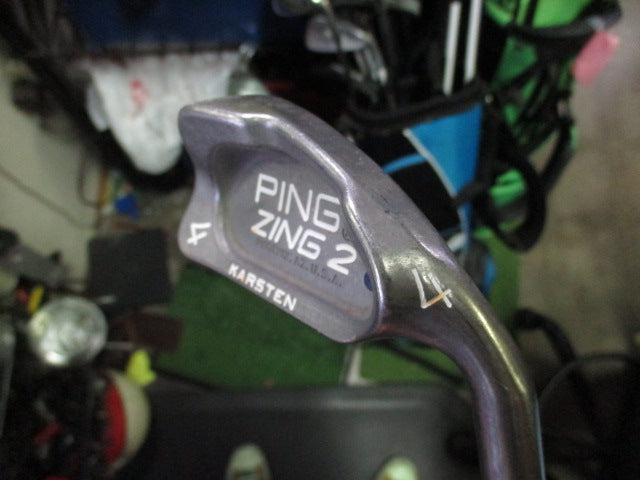 Load image into Gallery viewer, Used PING Zing 2 Blue Dot 7pc Right Hand Iron Set 4-9i and Wedge

