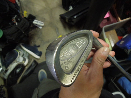 Used Ping EYE2 Black Dot 9pc Matching Serials 2-9 Iron & Wedge RH Iron Set