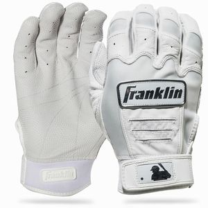 New Franklin CFX Pro Batting Gloves Size Youth Large - White