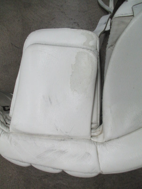 Load image into Gallery viewer, Used CCM Extreme Flex II Hockey Goalie Leg Pads Size 35&quot; + 2&quot; - Has Wear
