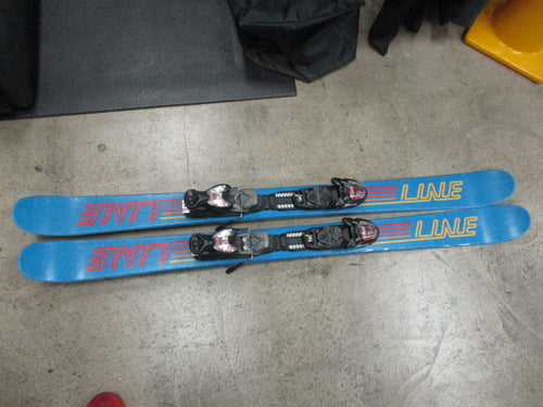 Used Line 124CM DownHill Skis With Maker Bindings