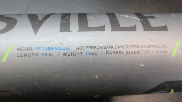 Load image into Gallery viewer, Used Louisville Slugger Prime 919 29" -10 USA Composite Baseball Bat

