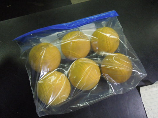 Used Set of Jugss Lite Flite Pitching Machine Balls 6ct
