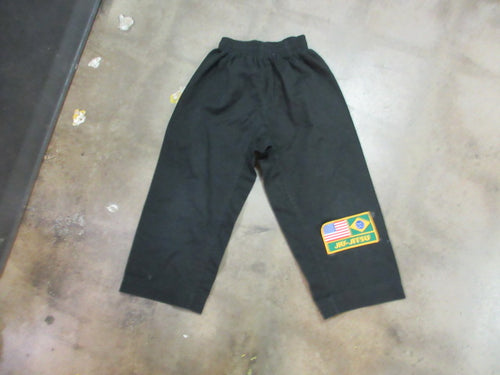 Used Black Martial Arts / Karate Pants Size 00/130