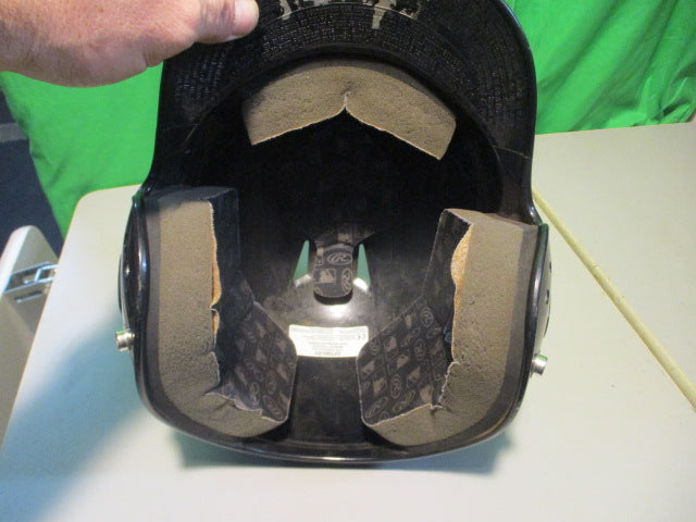 Load image into Gallery viewer, Used Rawlings Black batting helmet 6 1/4- 6 7/8
