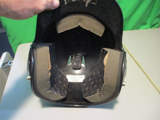 Used Rawlings Black batting helmet 6 1/4- 6 7/8