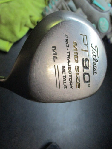 Used Titleist PT 9.0 Mid Size Pro Trajectory Metals ML Driver